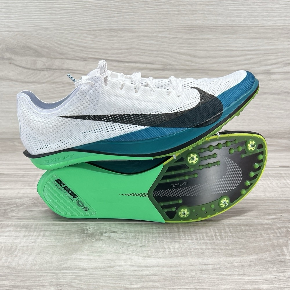 Nike ZoomX Dragonfly 2 Elite Track Spikes Mens Sz 7.5 White New nby FZ9315-102